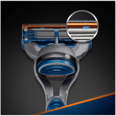 Gillette Fusion scheerapparaat + 2 scheerhoofden