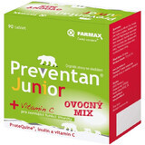 Farmax Preventan Junior + vitamine C fruitmix 90 tabletten