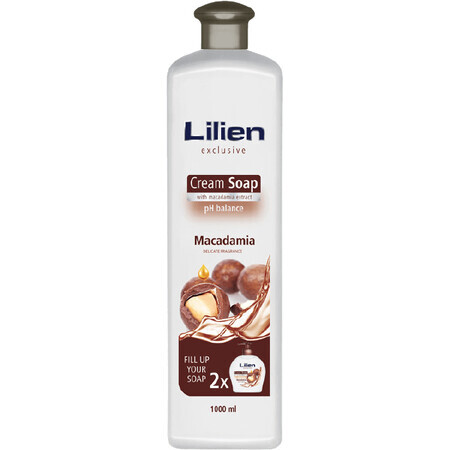 Lilien Macadamia vloeibare zeep 1 liter