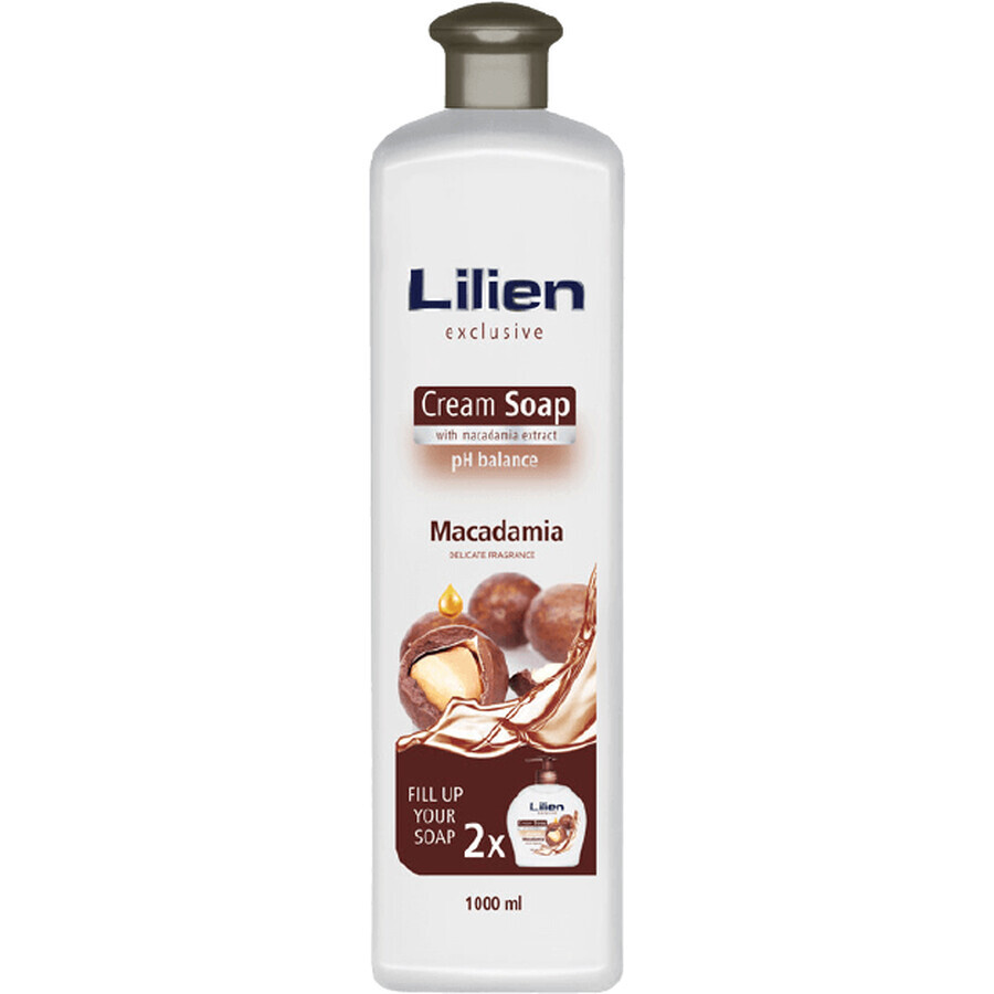 Lilien Macadamia vloeibare zeep 1 liter