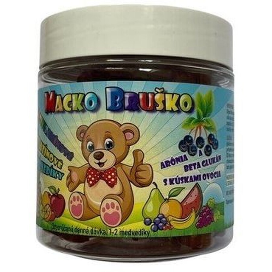 Gouden Macko Belly multivitamine gelatine teddyberen 210 g