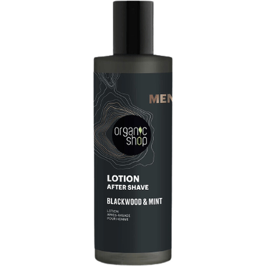 Organic Shop Aftershave with black licorice and mint 150 ml