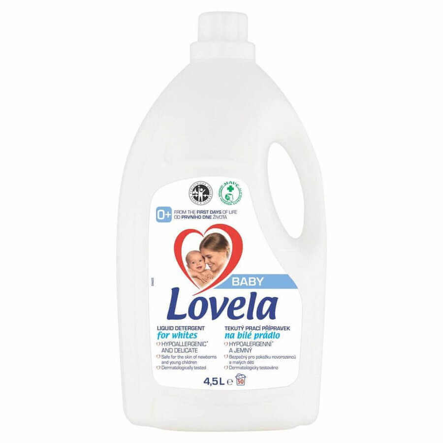 Lovela Baby wit vloeibaar wasmiddel 4,5 l