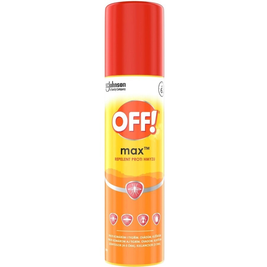 OFF! Max spray repelent 100 ml