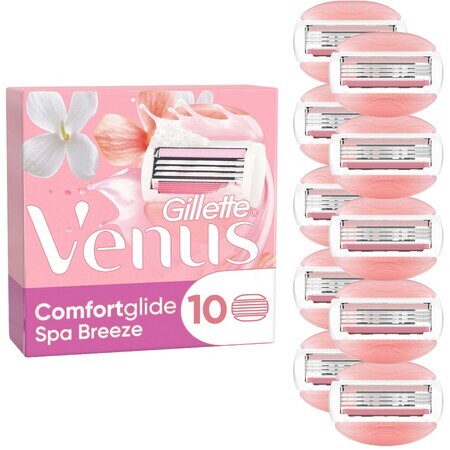 Gillette Venus Venus ComfortGlide Spa Breeze scheerhoofden 10 stuks