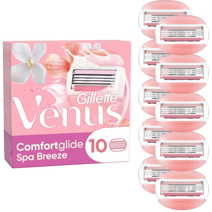 Gillette Venus Venus ComfortGlide Spa Breeze scheerhoofden 10 stuks