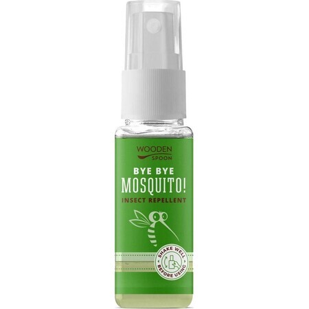 Cuillère en bois Répulsif naturel contre les moustiques et les insectes, 50 ml