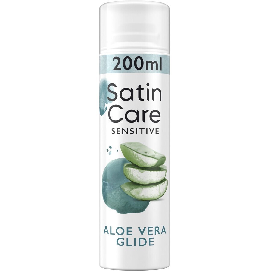 Gel de afeitar Gillette Venus Satin Care Sensitive Aloe Vera 200 ml