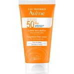 Avène Gevoelige Huid Crème SPF 50+ geurvrij 50 ml