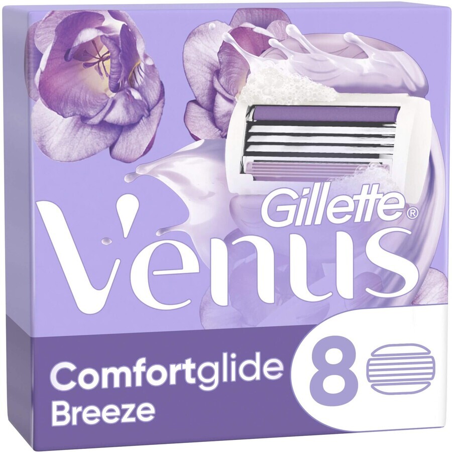 Gillette Venus Venus Comfortglide briesvervanging kop 8 stuks