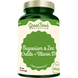 GreenFood Nutrition Magnesium- en zinkchelaat + vitamine D3 90 capsules