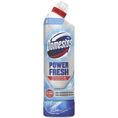 Domestos Power Fresh Ocean 700ml Domestos Power Fresh Ocean Toilettengel