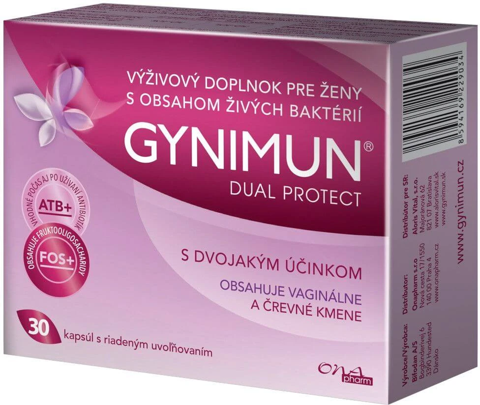 Gynimun DUAL PROTECT gereguleerde afgifte 30 capsules