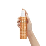 Vichy Capital Soleil Soleil Fluid Spray suitable for children's sensitive skin SPF50+ 200 ml