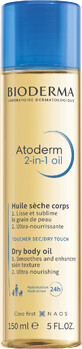 Bioderma Atoderm Oil 2in1, Voedende droge olie met verzachtend effect voor droge huid 150 ml