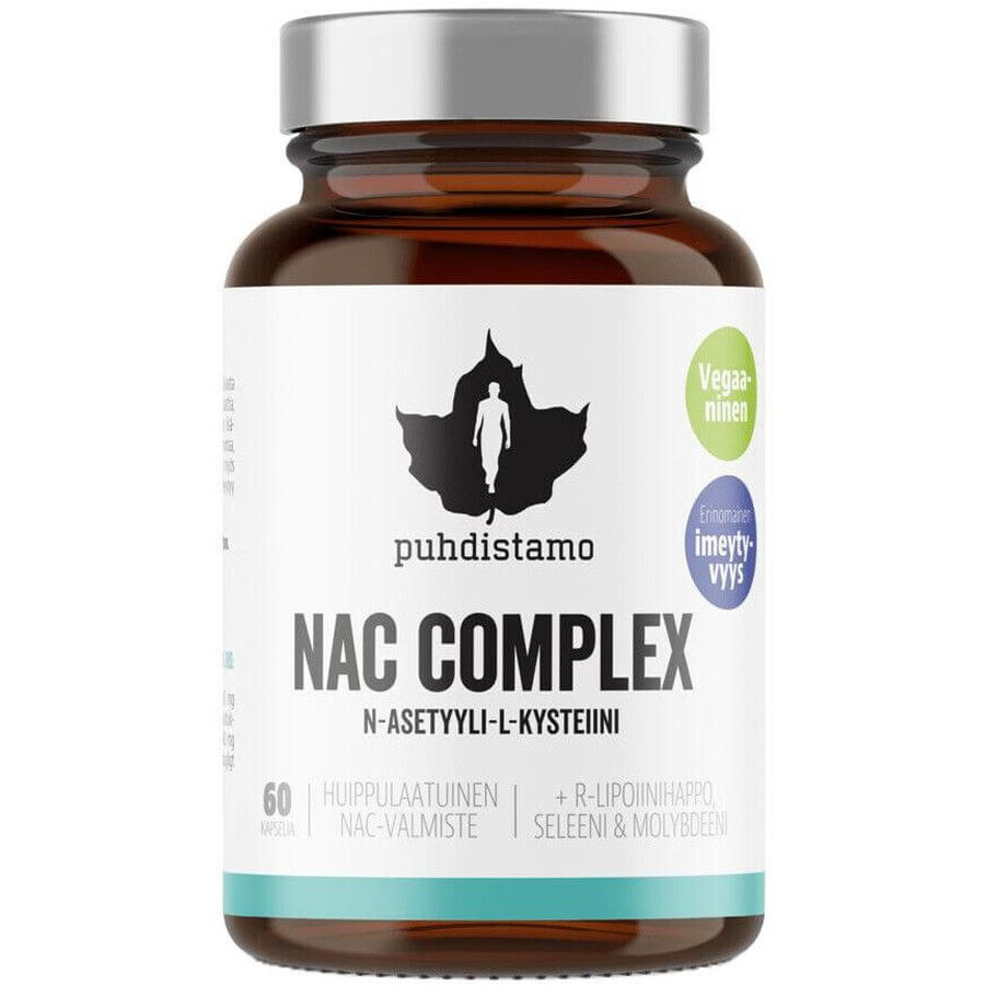 Puhdistamine NAC Complex 60 capsules