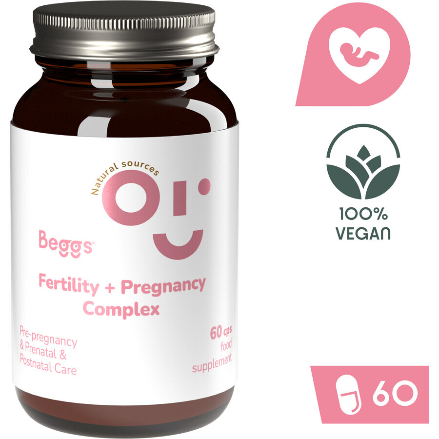 Beggs Fertility + Pregnancy Complex 60 gélules