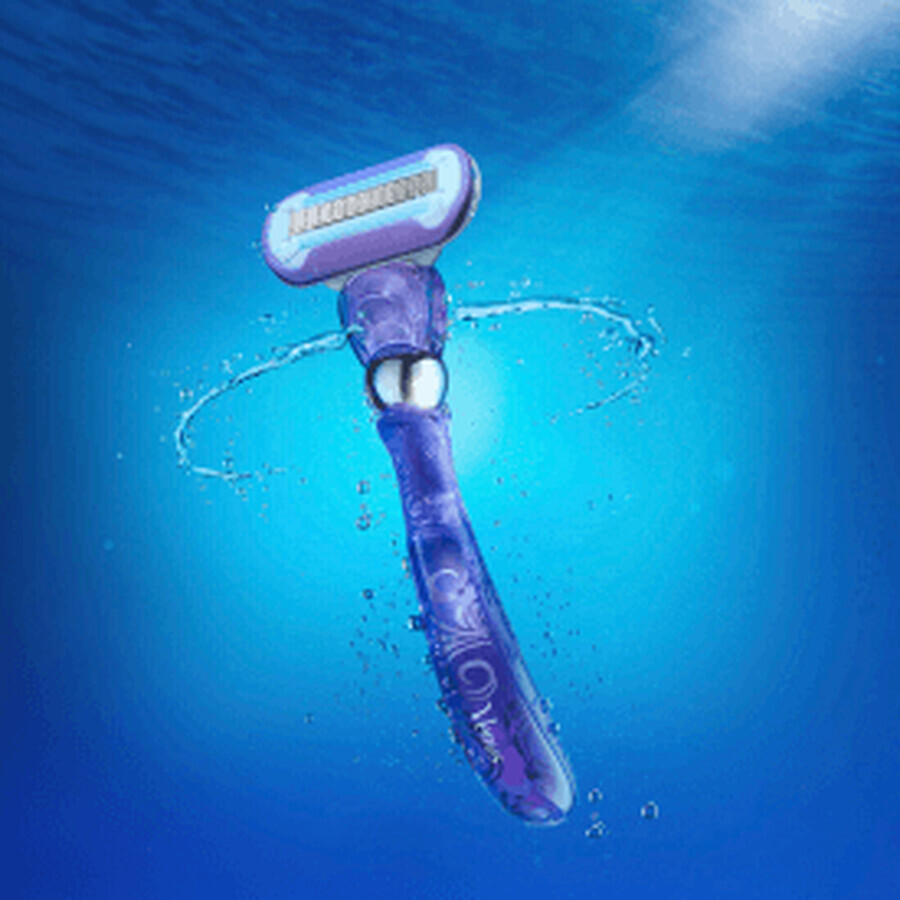 Gillette Venus Venus Swirl Extra glatter Rasierer + Scherkopf