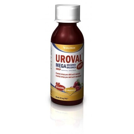 Valosun Walmark UROVAL UROVAL MEGA BRUSNICA FORTE syrup 200 ml