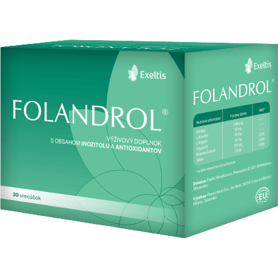 Exeltis FOLANDROL poeder 30 sachets