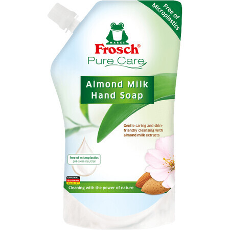 Jabón Líquido Frosch ECO Recambio Leche de Almendras 500 ml