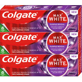 Colgate Max White Purple Reveal Whitening Tandpasta 3 x 75 ml