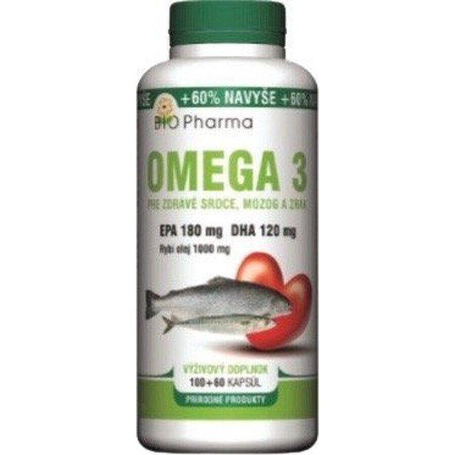 Bio Pharma Omega 3 1000 mg, 160 capsules