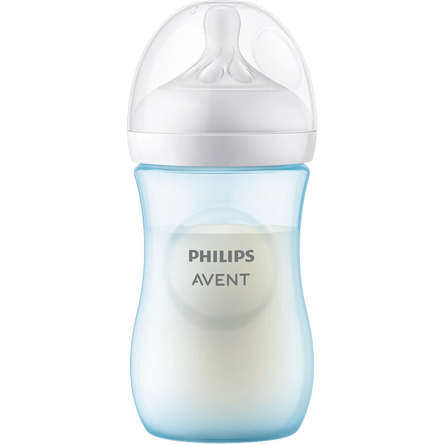 Philips Avent Natural Response Flaschen 260ml, 1m+ blau