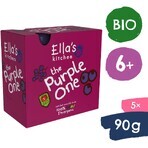 Ella's Kitchen Purea di frutta biologica di ribes nero Purple One 5 x 90 g