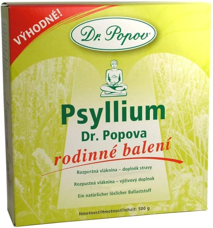 Dr Popov PSYLLIUM oplosbare vezels 500 g