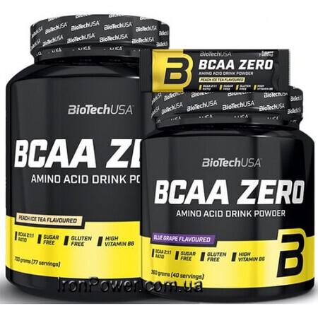 BCAA Zero Ananas - Mango, 360 g, Biotech USA