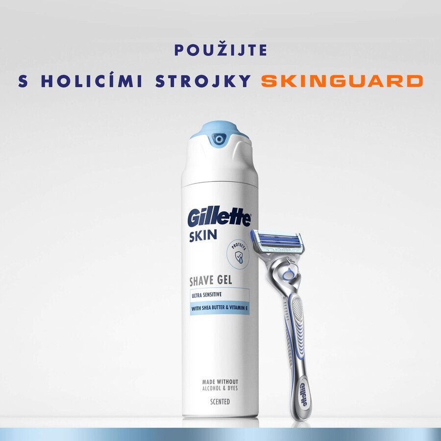 Gillette Skin Ultra Sensitive Scheergel 200 ml