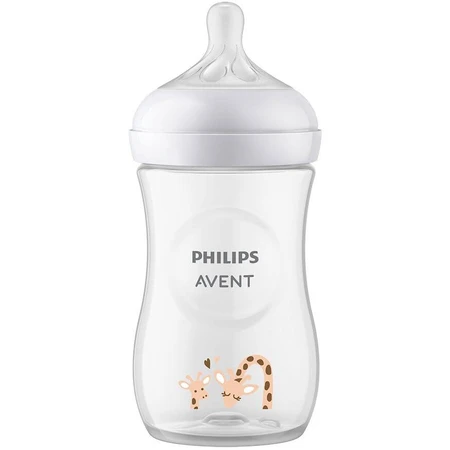Philips Avent Natural Response Flasche 260ml, 1m+ Giraffe