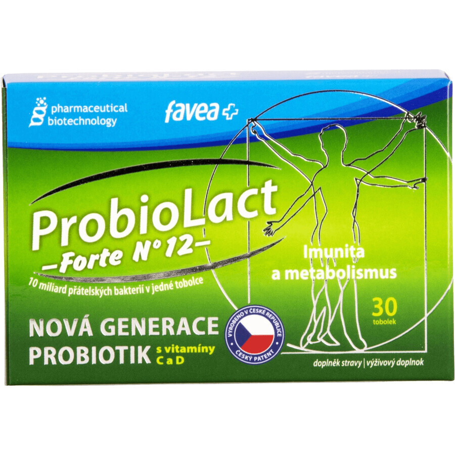 ProbioLact Forte N°12, 30 hard capsules