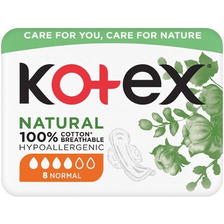 Kotex NATURAL NATURAL Normal 8 pcs