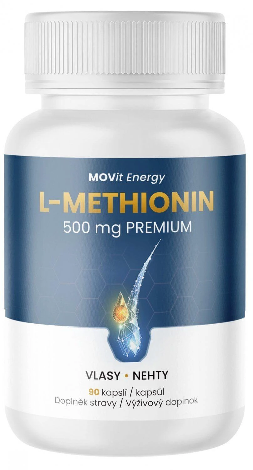 Movit Energy L-Methionine 500mg Premium 90 capsules