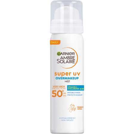 Garnier Ambre Solaire Super UV-Schutz Anti-UV-Gesichtsnebel SPF 50, 75 ml