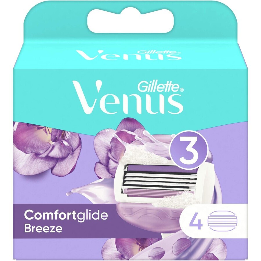 Cabezales de recambio Gillette Venus Venus Venus Comfortglide brisa 4 piezas