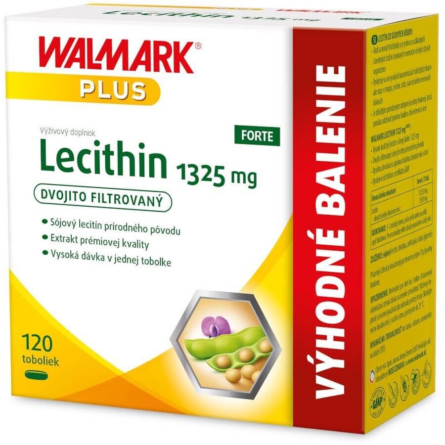 Walmark Lecithine FORTE 1325 mg 120 capsules