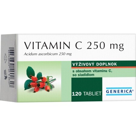 Generica Vitamine C 250 mg 120 tabletten