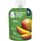 Gerber Bio-Mango-Beutel 100% ORGANIC 6m+ 16 x 90 g