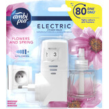 AmbiPur Elektrischer Rasierer + Nachfüllpackung Blume und Frühling 20 ml