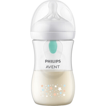 Philips Avent Natural Response Bottiglia con valvola AirFree 260 ml, 1m+ Orso