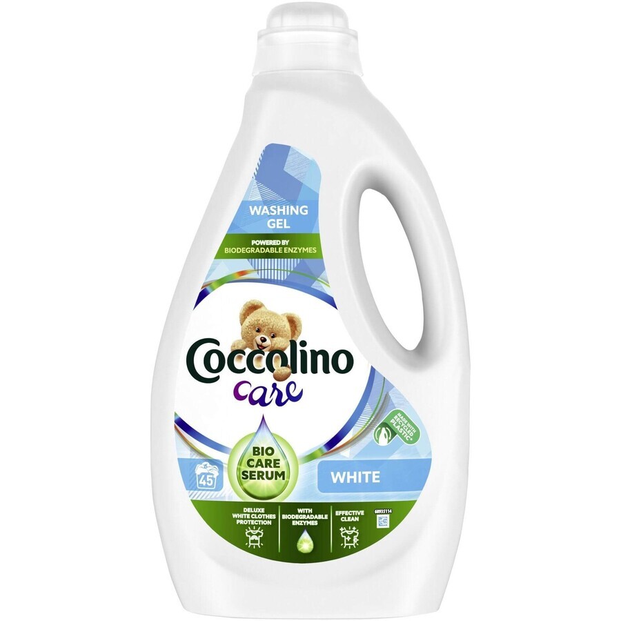 Coccolino Gel pentru rufe alb 1,8 l