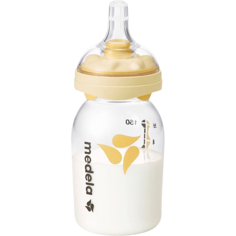 Medela Calma™ bottle for breastfed babies - with pacifier 150 ml