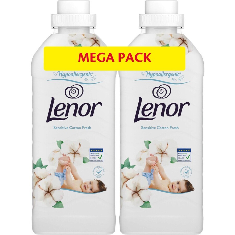 Lenor Cotton fresh wasverzachter 2 x 925 ml