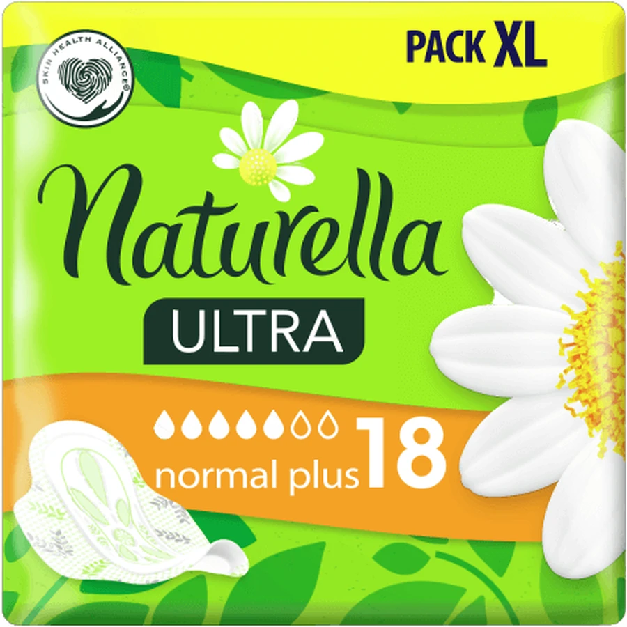 Ultra Normal Plus Tampoane sanitare cu aripi 18 buc 1 x 18 buc