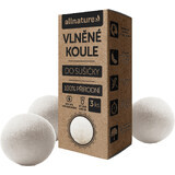 Allnature Wollen droogballen 3 stuks