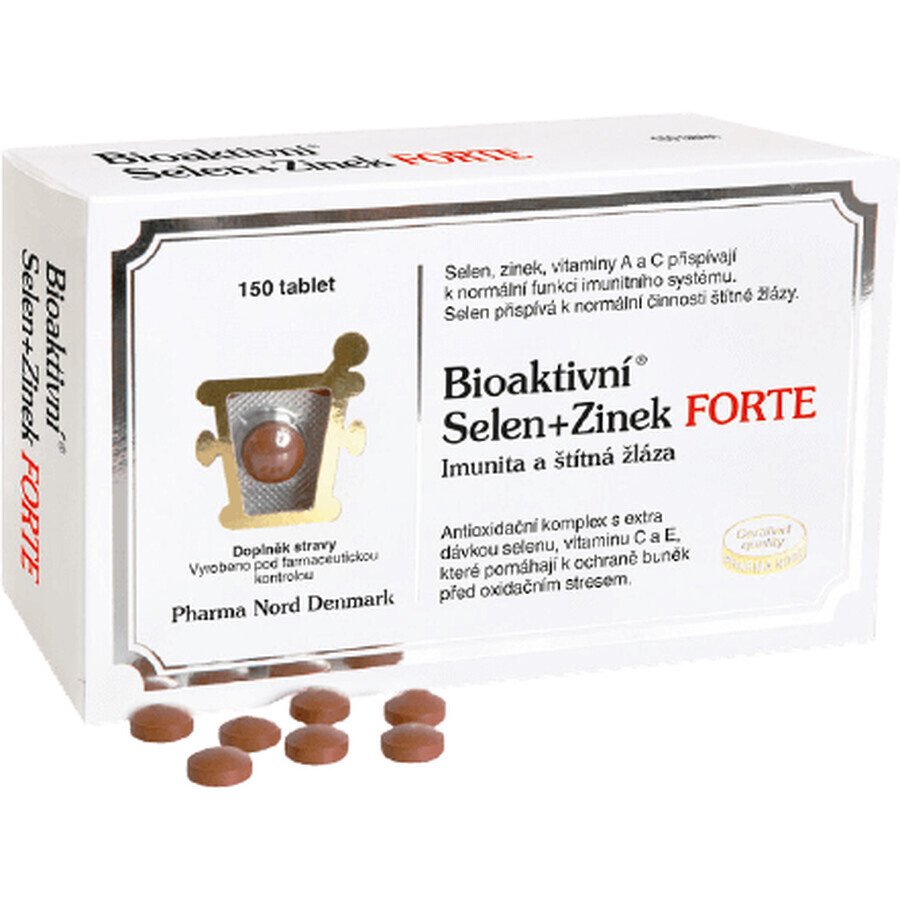 Pharma Nord Bioactive Selenium+Zinc FORTE 150 comprimés