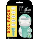 Rasoio Wilkinson Sword intuition sensitive care XXL + testine di ricambio 5 pezzi